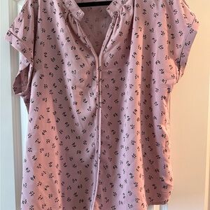 Zenobia Pink Floral Shirt